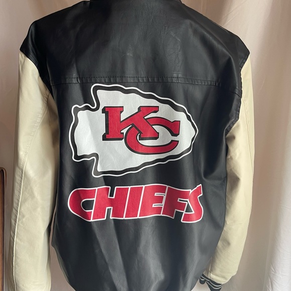 KC Chiefs Varsity Bomber Jacket - Picture 1 of 10